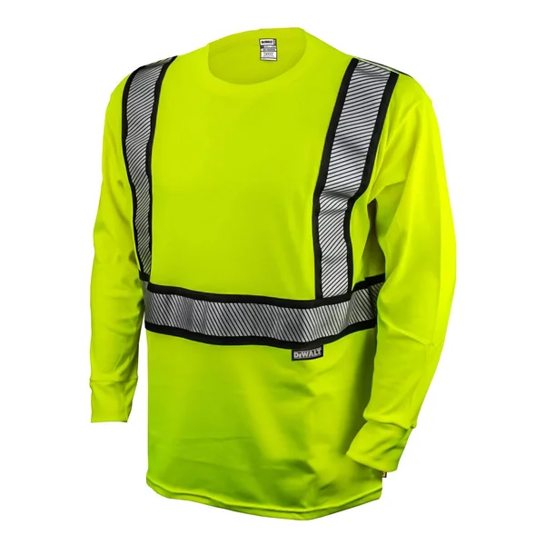 DeWalt DST921 Class 2 Hi-Viz Long Sleeve Modacrylic FR T-Shirt 5X