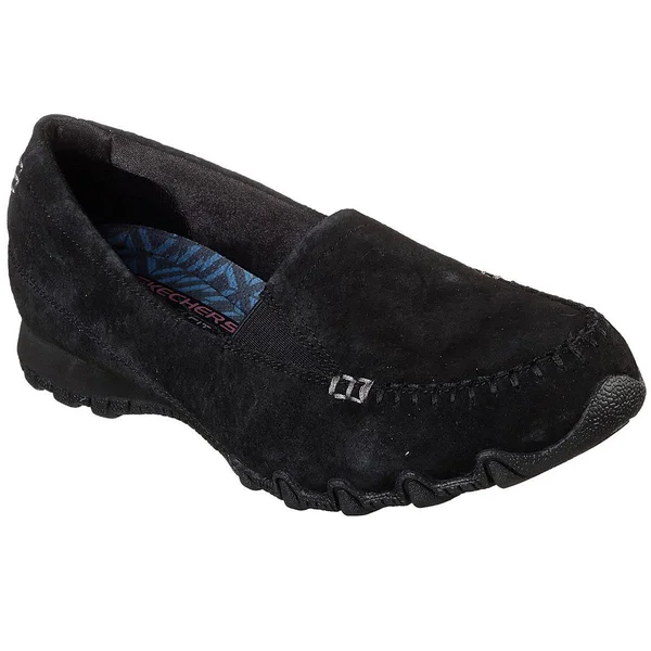 Skechers Women's Bikers Wayfarer Slip on Black