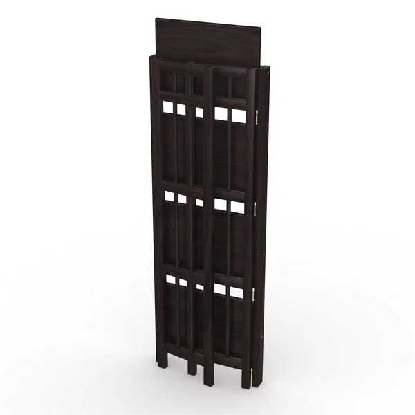 Stony-Edge Mission Folding Bookcase - Size: 16L x 11.5W x 45H in.