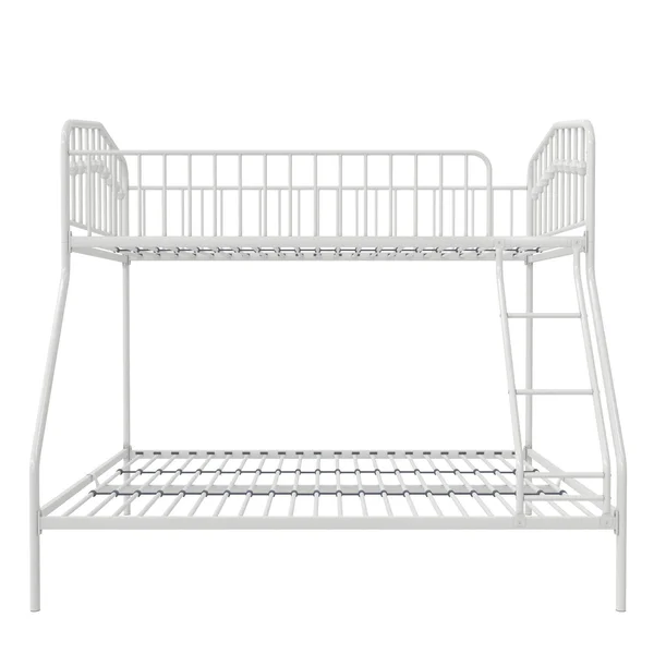 Novogratz Bushwick Metal Bunk Bed - Twin/Full - White