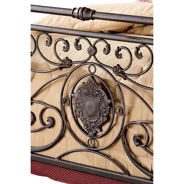 Gracewood Hollow Zine Brown-Finished Bed Set (Queen - Antique Brown)