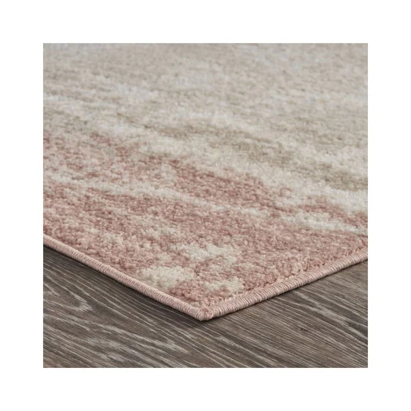 LR Home Abstract Brushstroke Area Rug, 5&2x22 x 7&2