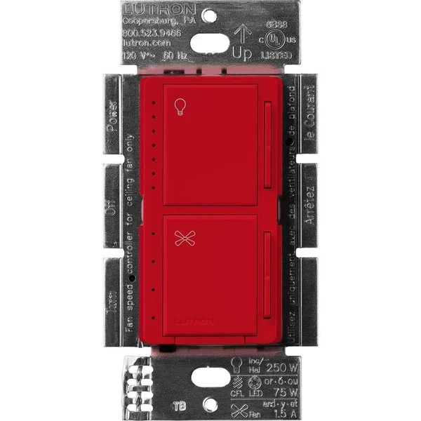 Lutron MACL-LFQ-HT Macl Fan Light Hot