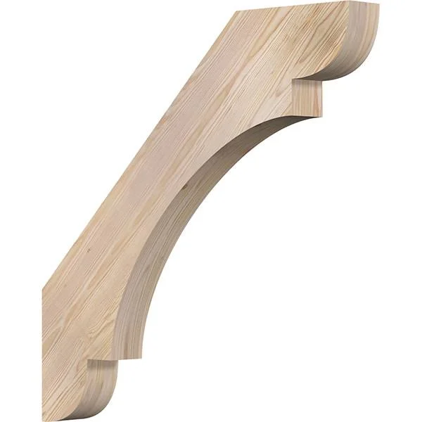 Ekena Millwork 3 1/2x22W x 32x22D x 32x22H Olympic Smooth Brace - Douglas Fir