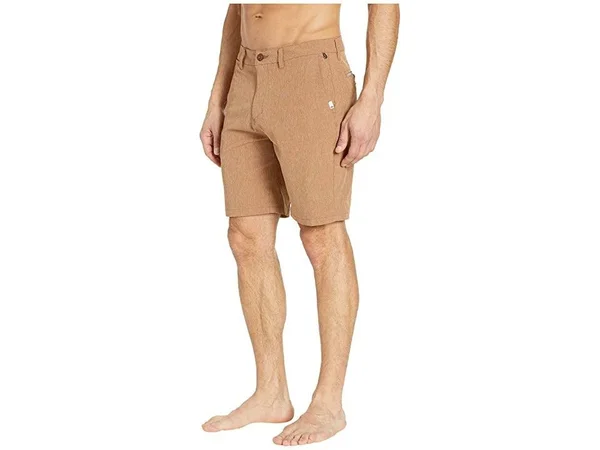 Quiksilver Union Heather Amphibian 20in Short - Men's Rubber, 32