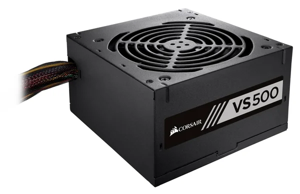 Corsair Vs Series VS500 500 Watt 500W Active PFC 80 Plus White Certified Power Supply