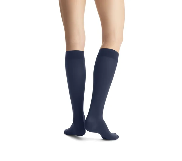 Jobst Opaque Medical Leg Wear - Knee High, Small, Silky Beige