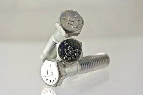 9/16-18 x 1 1/4 Grade 5 Hex Cap Screw Zinc Plated Domestic USA (300)