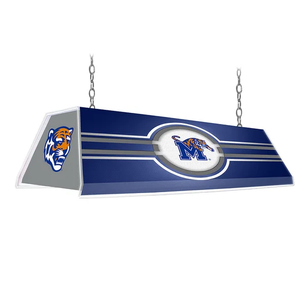 SportsBling.com Memphis Tigers: Edge Glow Pool Table Light Blue, Gray