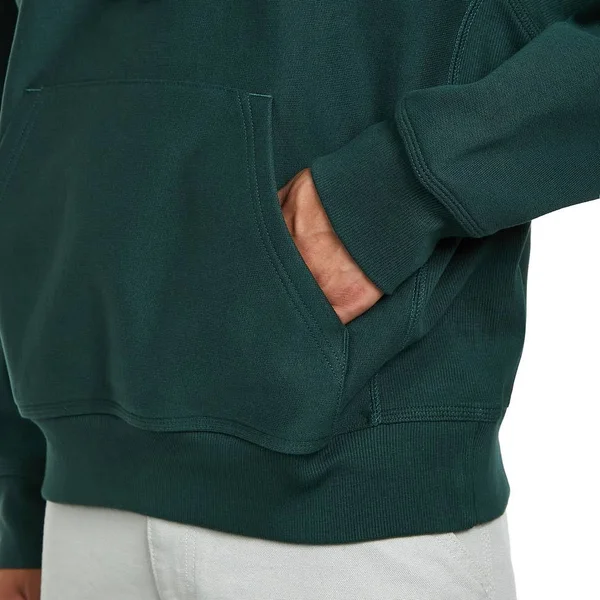 Carhartt WIP Hooded American Script Sweat - Grove - S - Men