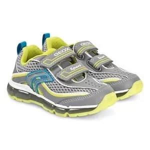 Geox J Android in Greylime 24 EU, Grey
