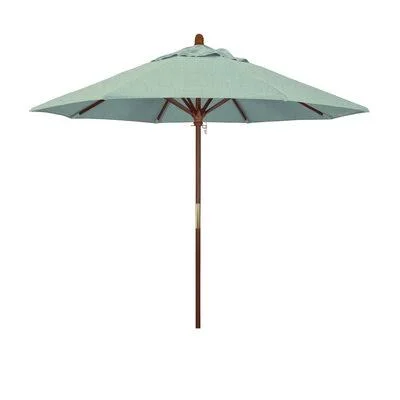 Mraz 9& Market Umbrella Beachcrest Home Fabric Color: Sunbrella - Spa