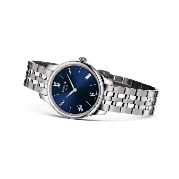 Tissot Tradition 5.5 Quartz Blue Dial Ladies Watch T063.209.11.048.00