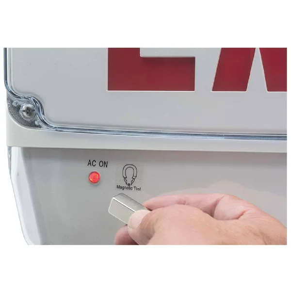Lithonia wltc 1 R SD TPS M4 - wltc Wet Location LED Red Exit Sign Combo w/ Battary Backup - White