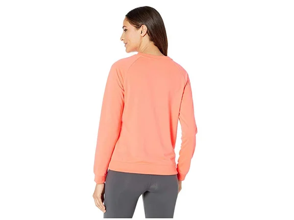 Adidas Women's Trefoil Crew Sweatshirt, Flash Red