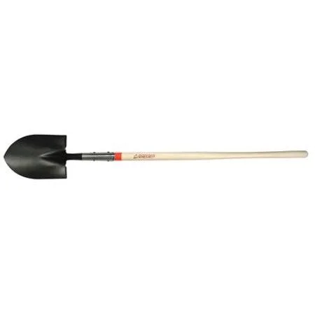 Razorback Open Back Shovel, Round Point, Wood Handle