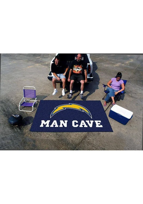 NFL - San Diego Chargers Man Cave Ultimat 5&x8& Rug
