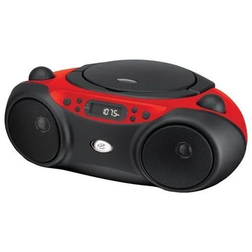 GPX BC232R CD Player Boom Box