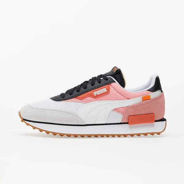 Puma Future Rider &New Tones - Salmon Rose& White/Salmon Rose Marathon Running Shoes/Sneakers 373386-03 (US Size 5.5)