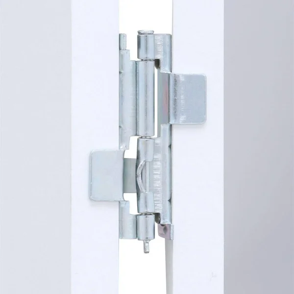 Impact Plus 36 in. x 80 in. Mir-Mel Mirror Solid Core White MDF Full-Lite Interior Closet Wood Bi-Fold Door with White Trim