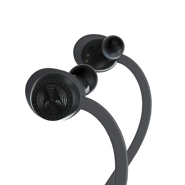 Motorola Verve Buds 200 True Wireless Bluetooth Sport Earbuds with Neck Strap - Black