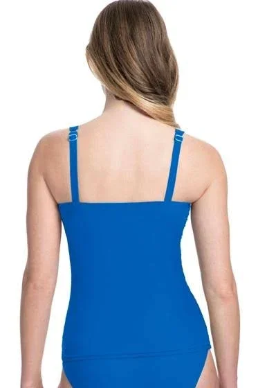 Profile by Gottex Tutti Frutti Underwire Tankini Swim Top - Black (9401D18) 32F