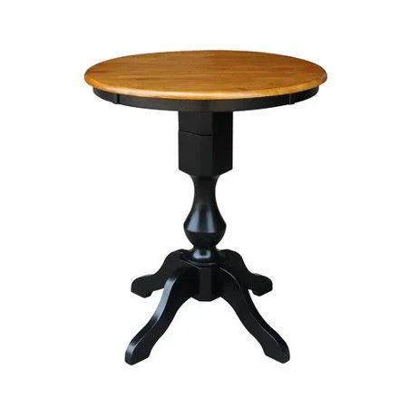 Charlton Home Jane Street Pub Table - Black