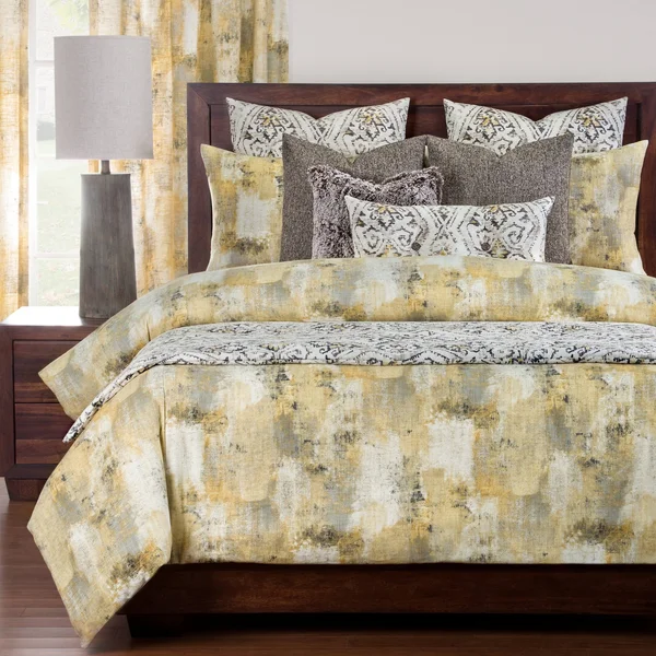 PoloGear Calcutta Luxury Duvet Set with Comforter Insert - Size: Full, White