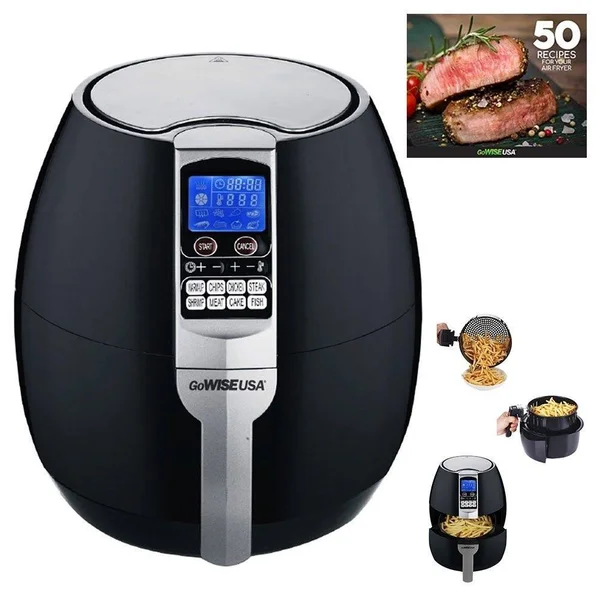 Gowise USA 8-in-1 Electric Air Fryer with Digital Programmable Cooking Settings