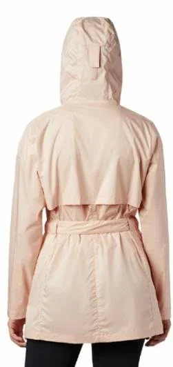 Columbia Pardon My Trench Rain Jacket - Women's Peach Cloud - Xs