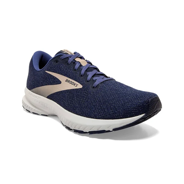 Brooks Launch 7 9, Navy/Cobblestone/Grey (Men's)
