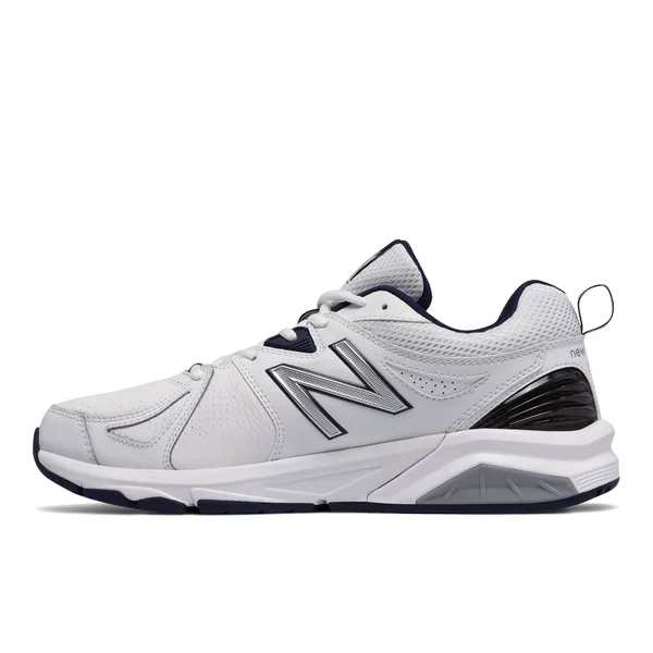 New Balance Men's 857v2 - White/Navy (Size 8.5)