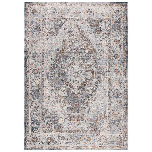 Safavieh History Rug Collection HIS587H - Grey - Light Grey - 9& x 12&