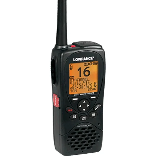 Lowrance Link-2 VHF GPS Handheld Radio