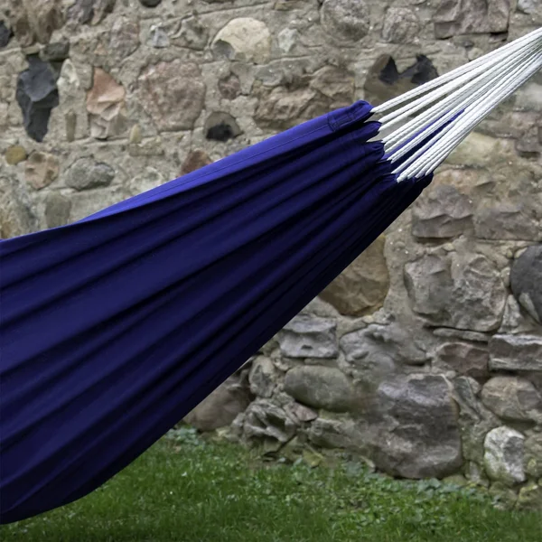 Vivere 12 ft. Brazilian Polyester Hammock Bed in Royal Blue