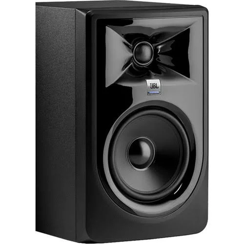 JBL Professional 306P MKII Studio Monitor Pair with 2 XLR Cables and Cable Ties