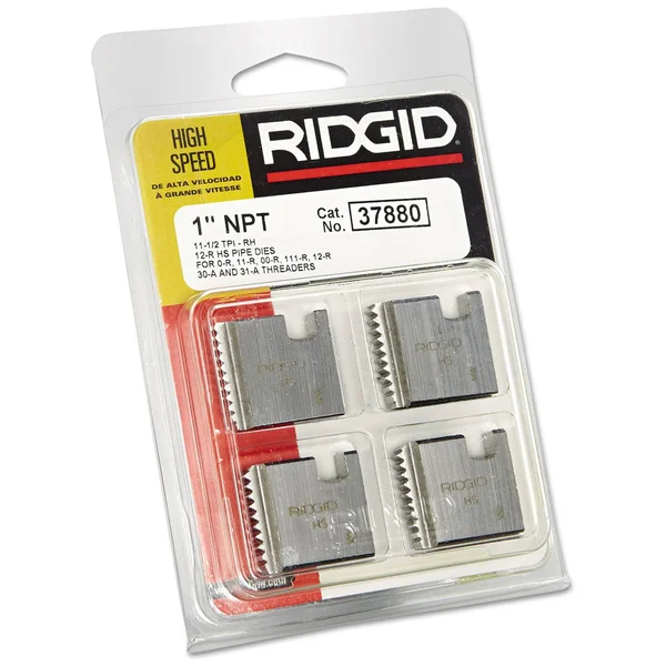 Ridgid 37880 12R 1x22 High Speed NPT Pipe Dies
