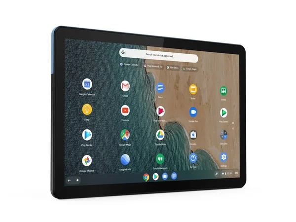 Lenovo Duet Chromebook 2-in-1 MediaTek P60T 2.0GHz 128GB eMMC 4GB 10.1x22 (1920x1200) BT Chrome Os 2 Webcams Ice Blue/Iron Gray