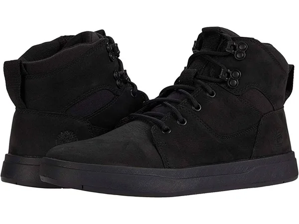 Timberland Davis Square Chukka Men's Shoes Blackout Nubuck : 7.5 D - Medium