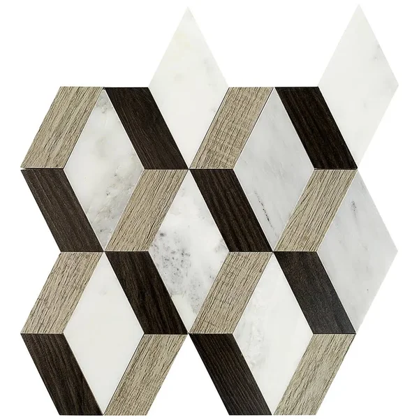 Tilebar Hawthorne Albescent Marble & Porcelain Tile
