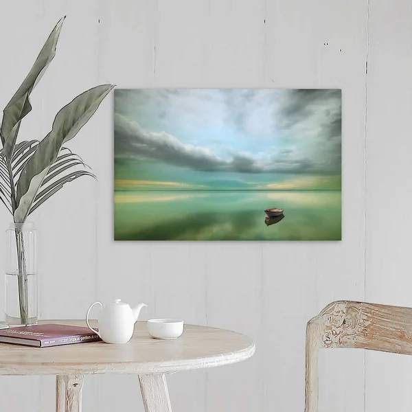 Boat..., Canvas Wall Art, 24x16, Great Big Canvas