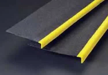 Anti Slip Stair Treads and Nosing Fiberglass (3 in. x 36 in. - Pre-Cut Size Solid Standard Color), KofflerTreads