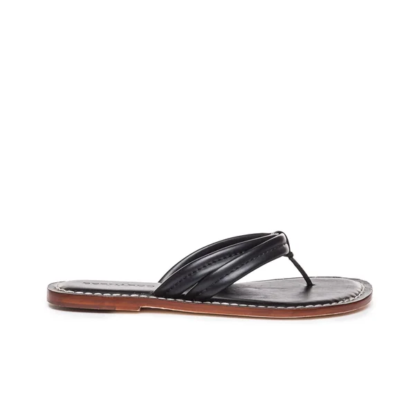 Bernardo Miami Two Strap Thong Sandals 5 - Black