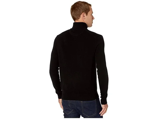 Polo Ralph Lauren Men's Cashmere Blend Quarter-Zip Sweater - Polo Black