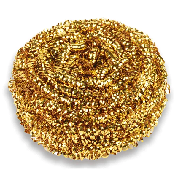 Kurly Kate Brass Scrubber, 72-carton