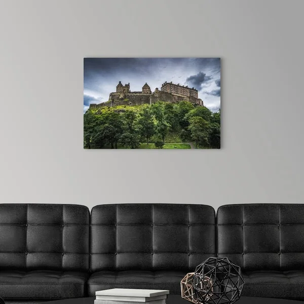 Edinburgh Castle; Edinburgh - Lothian, Scotland, Canvas Wall Art, 30x20, Great Big Canvas