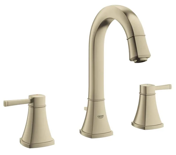 Grohe 20 419 Grandera Bathroom Faucet Widespread Double Handle with High Spout A, Warm Brushed Nickel