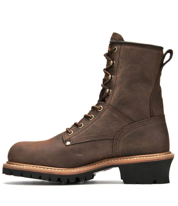 Carolina Men's 8 in. Waterproof Logger Boots