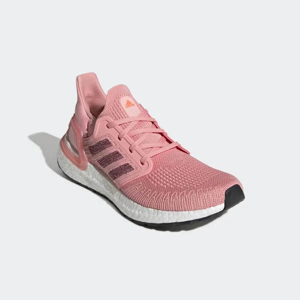 Adidas Ultraboost 20 Glory Pink/Maroon Women's Running Shoes, Size: 11