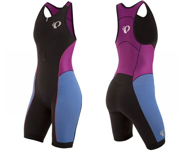 Pearl Izumi Women's Elite Pursuit Tri Suit - Black - Pink - Small